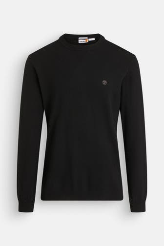 TIMBERLAND Wollmix-Pullover schwarz