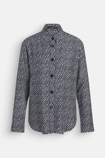 WINDSOR. Casual-Bluse gemustert
