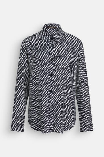 WINDSOR. - Casual-Bluse gemustert