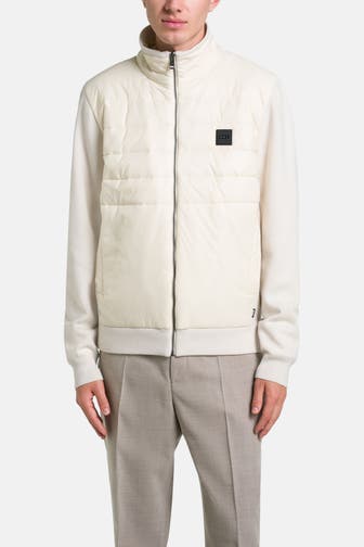 BOSS Strickjacke 'Lavando' creme