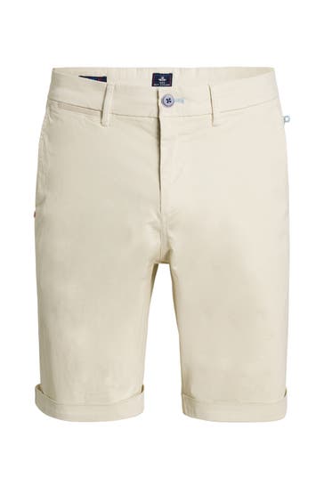 NEW ZEALAND AUCKLAND Chino-Shorts 'Whale Bay' ecru