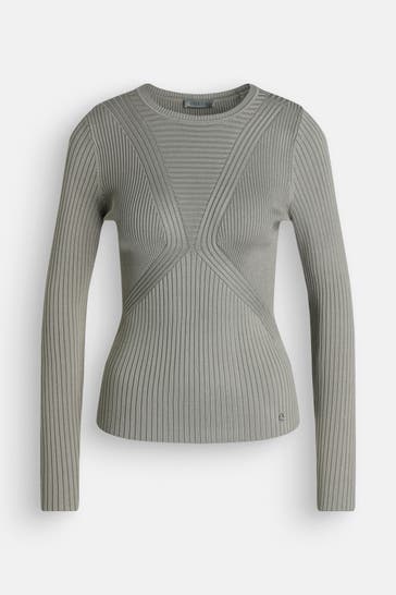 GUESS Strickpullover 'Destiny' oliv