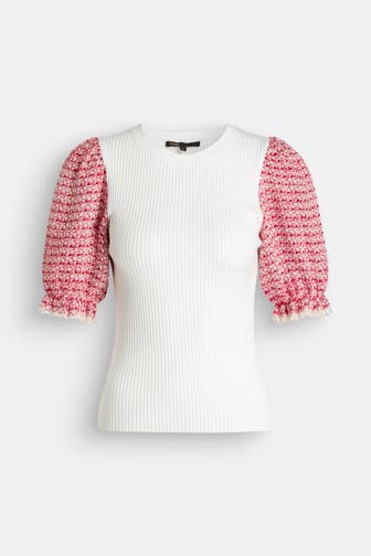 MAJE Strickshirt mehrfarbig