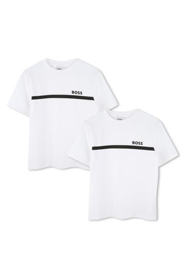 BOSS 2er-Set T-Shirts weiß