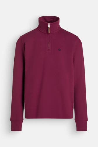 SUPERDRY Sweatshirt weinrot