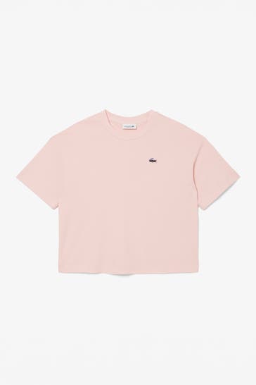 LACOSTE T-Shirt rosa