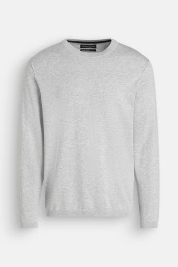 MARC O'POLO Strickpullover hellgrau