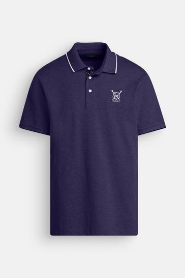 HACKETT Polo-Shirt 'Heritage' königsblau