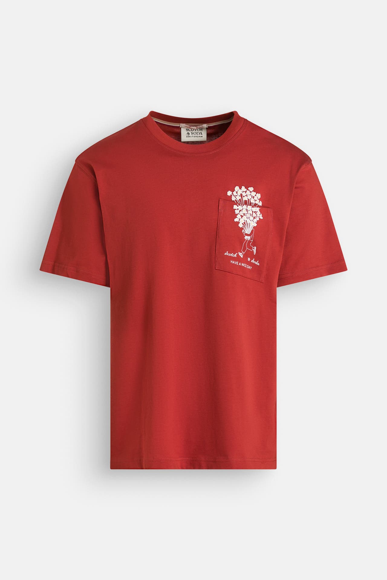 SCOTCH & SODA T-Shirt terracotta, Bild 1