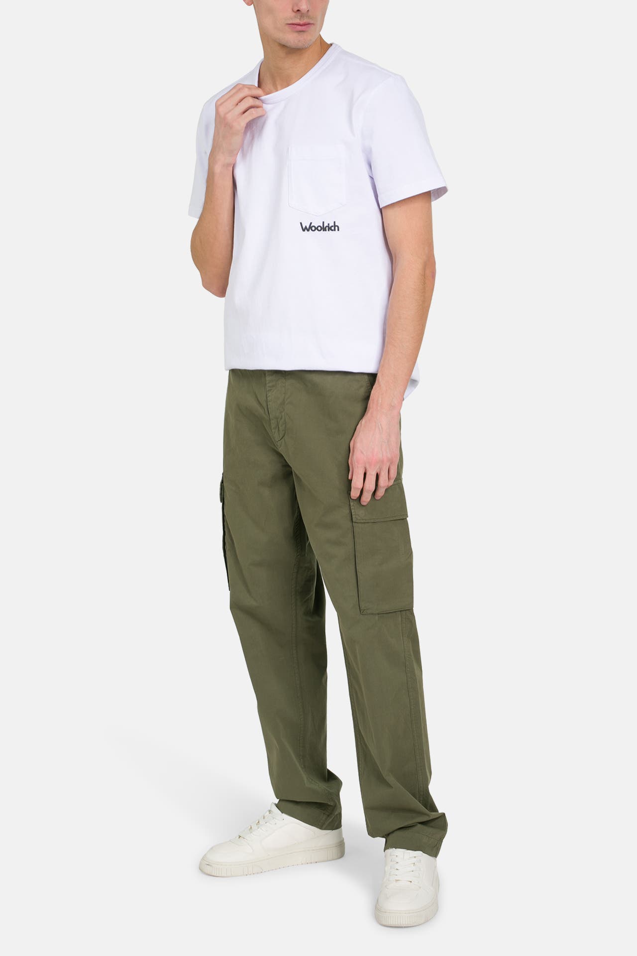 WOOLRICH Cargohose oliv, Bild 1