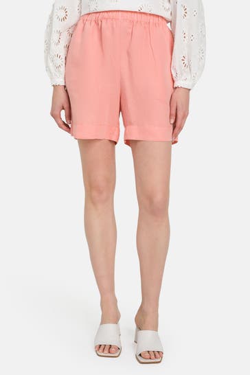 0039 ITALY Leinenmix-Shorts 'Bella' lachs