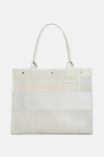 HEY MARLY Shopper 'Signature Bag' weiß