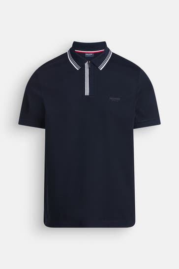 HECHTER Paris Polo-Shirt schwarzblau