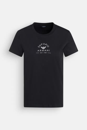 EMPORIO ARMANI T-Shirt schwarz
