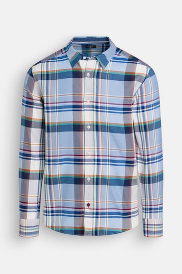 OLYMP Karohemd mehrfarbig Regular Fit