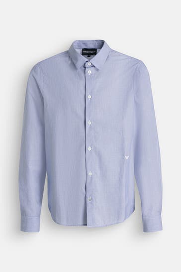 EMPORIO ARMANI Hemd 'Camicia' blau