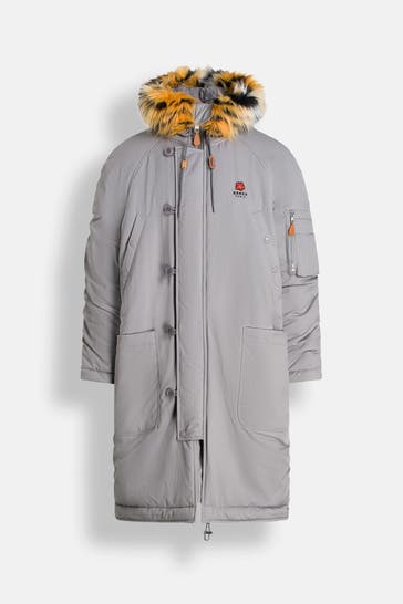 KENZO Parka grau
