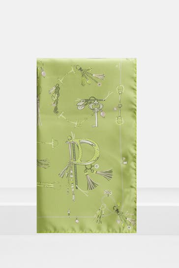 AIGNER Seidentuch gemustert