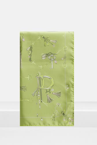 AIGNER Seidentuch gemustert