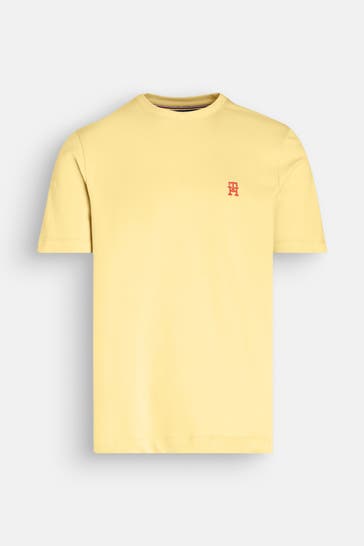 TOMMY HILFIGER T-Shirt gelb