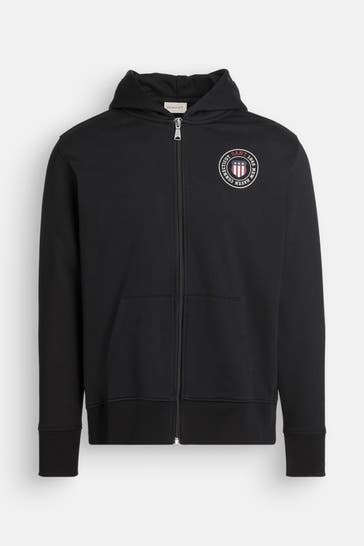 GANT Sweatjacke schwarz
