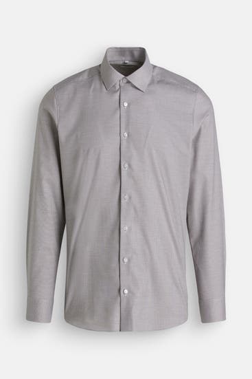 OLYMP Level Five - Business-Hemd braun gemustert