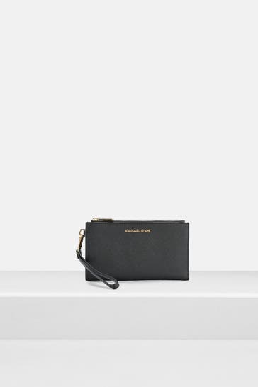 MICHAEL MICHAEL KORS Geldbörse 'Jet Set Travel' schwarz