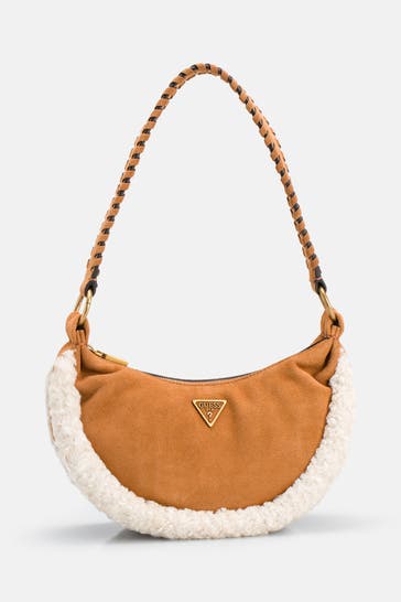 GUESS Handtasche 'Amita' cognac