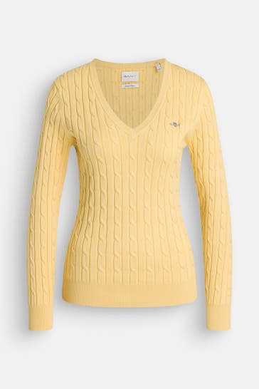 GANT Strickpullover gelb
