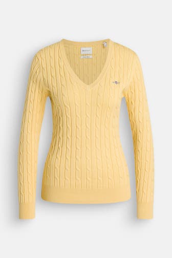 GANT Strickpullover gelb