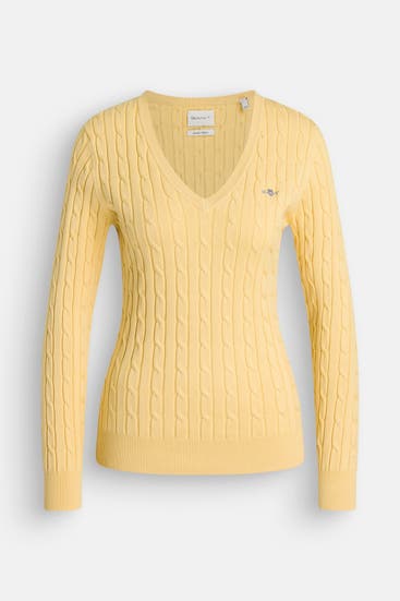 GANT - Strickpullover gelb