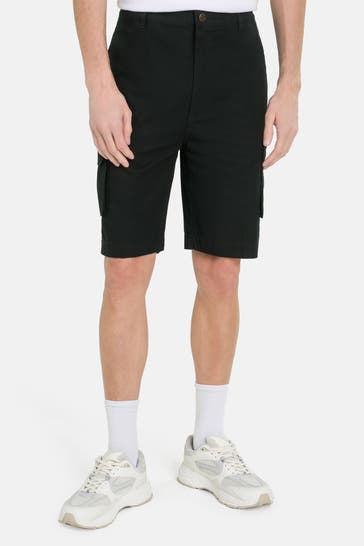 KARL KANI Cargo-Shorts schwarz