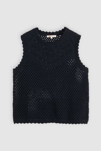 LEVI'S® Strickshirt 'Adrienne' schwarzblau