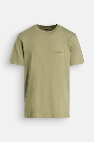 QUIKSILVER T-Shirt 'Salt Water' oliv