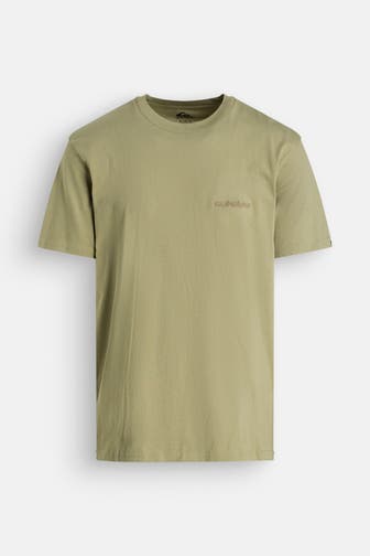 QUIKSILVER T-Shirt 'Salt Water' oliv