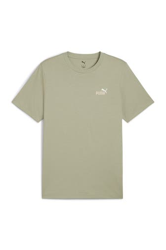 PUMA T-Shirt graugrün