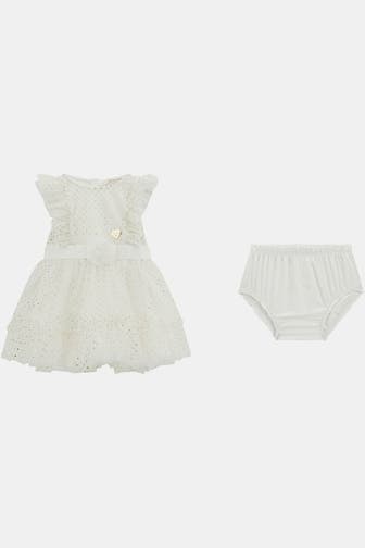 GUESS Set: Kleid und Unterhose weiß
