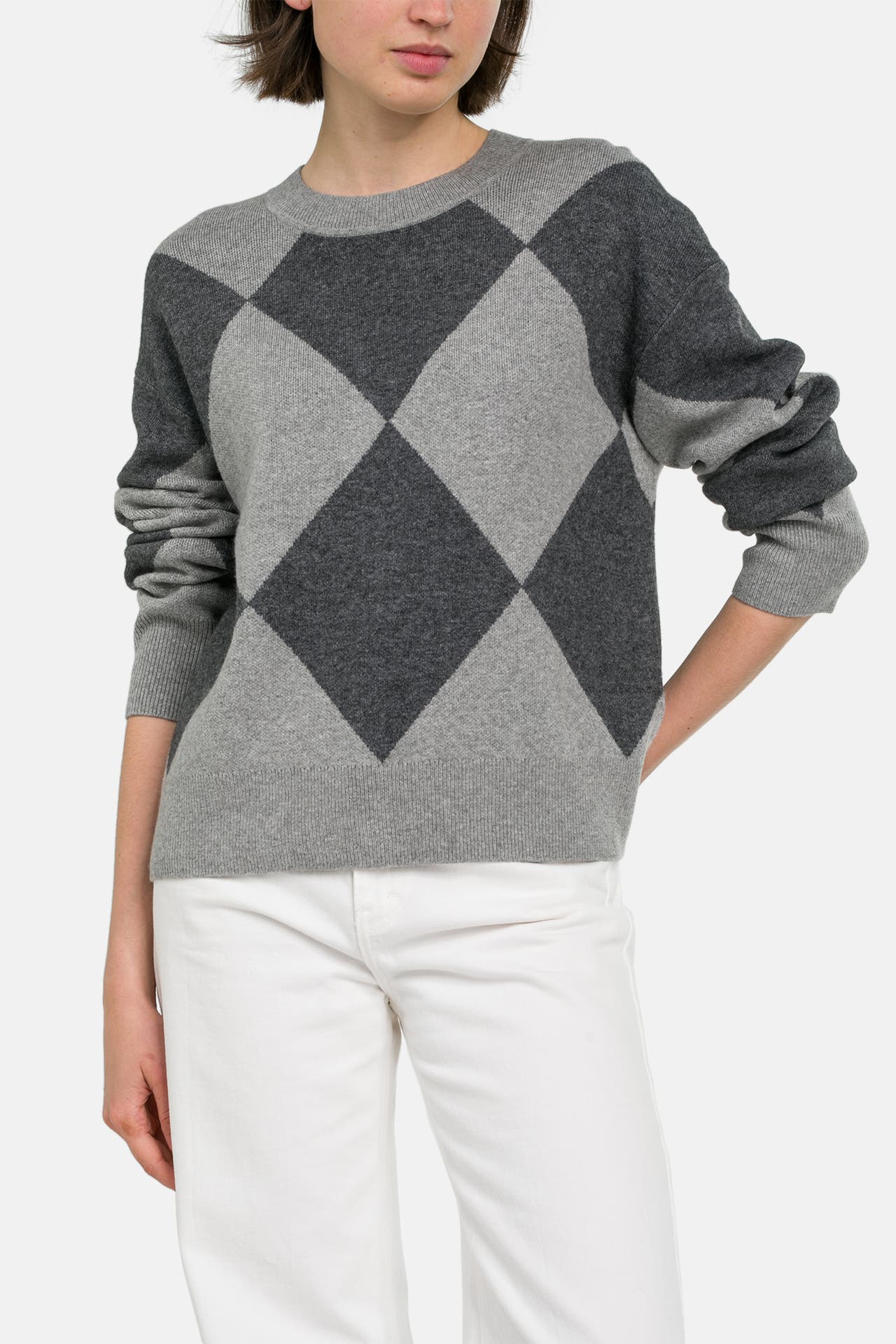 MARC O'POLO DENIM Strickpullover gemustert, Bild 1
