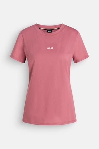 BOSS T-Shirt dunkelrosa