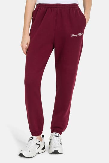 TOMMY HILFIGER Sweatpants dunkelrot