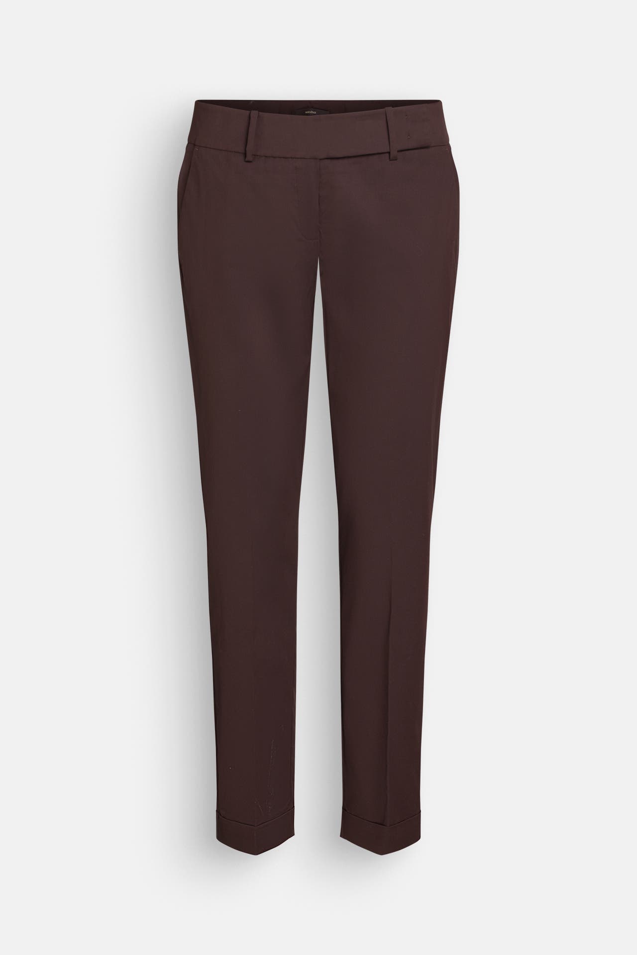 WINDSOR. Business-Hose dunkelbraun, Bild 1