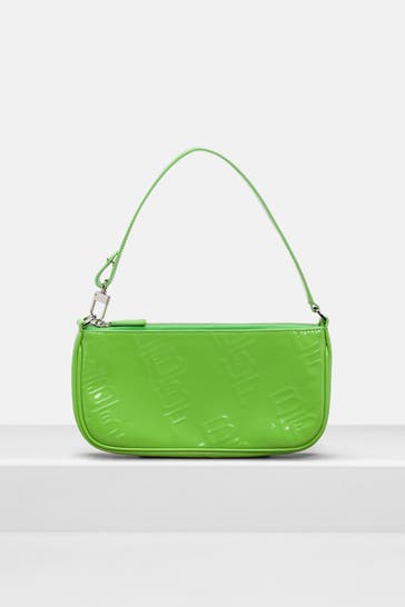BY FAR Handtasche 'Rachel' neongrün