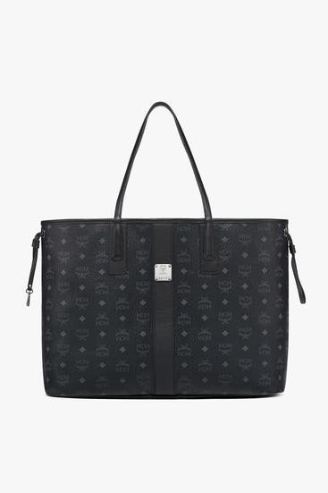 MCM - Wende-Shopper schwarz gemustert