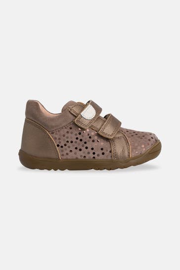 GEOX Leder-Sneaker 'Macchia' mehrfarbig