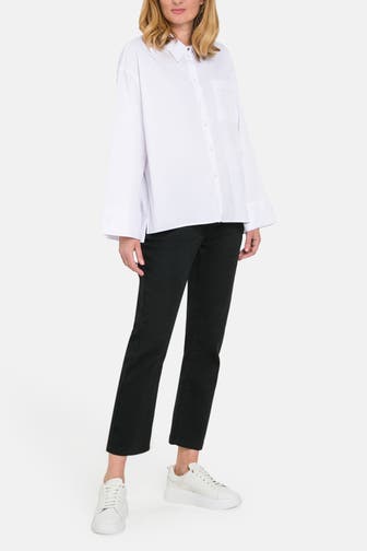 COMMA, Casual-Bluse weiß