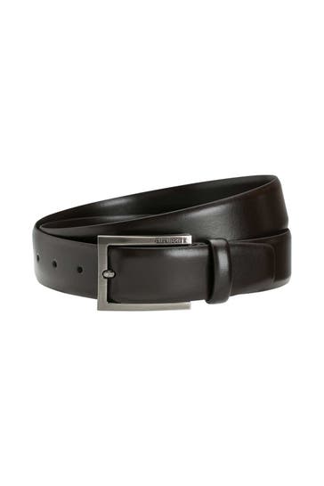 STRELLSON Ledergürtel dunkelbraun