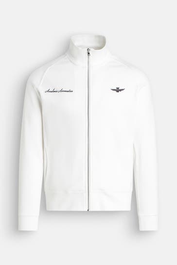 AERONAUTICA MILITARE Sweatjacke offwhite