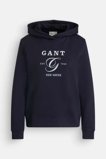 GANT Hoodie dunkelblau