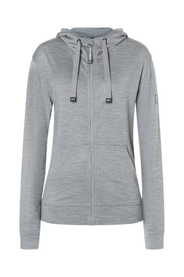 SUPER.NATURAL Sweatjacke 'Solution' grau