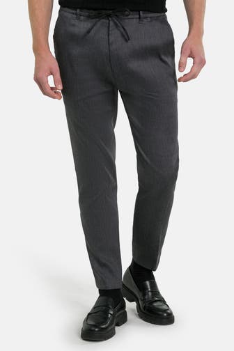 DRYKORN Leinenmix-Hose 'Deger' dunkelgrau